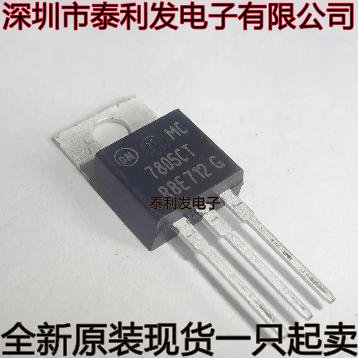 10PCS Imported Three Terminal Stabilized MC7805CT G 7805CT  7809 7812 7824 CT TO220 Brand New In Stock IC