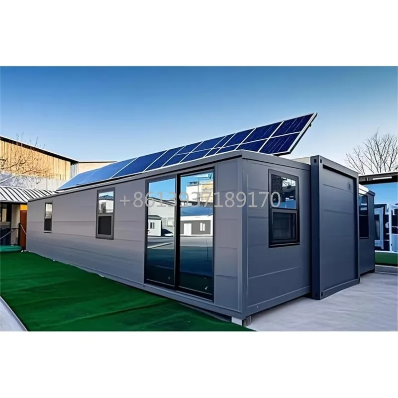 Minimalist Tiny Home with 2 Bedrooms & Compact Kitchen, Sleek Tiny Homes to Live in for Adults, Prefab Tiny Homes for Sale
