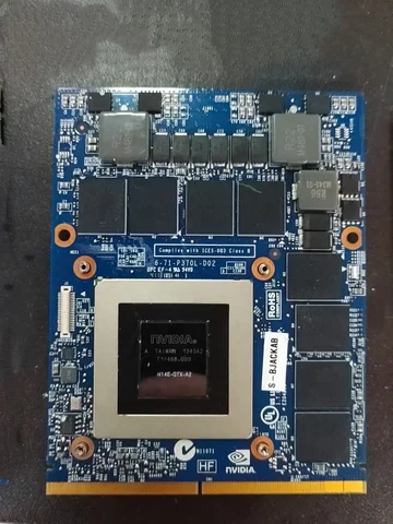 Original GTX780M GTX 780M VGA Video Graphic Card N14E-GTX-A2 4G DDR5 For Dell M17X R4 R5 M18X R2 R3 R4 Clevo Laptop 100% Test