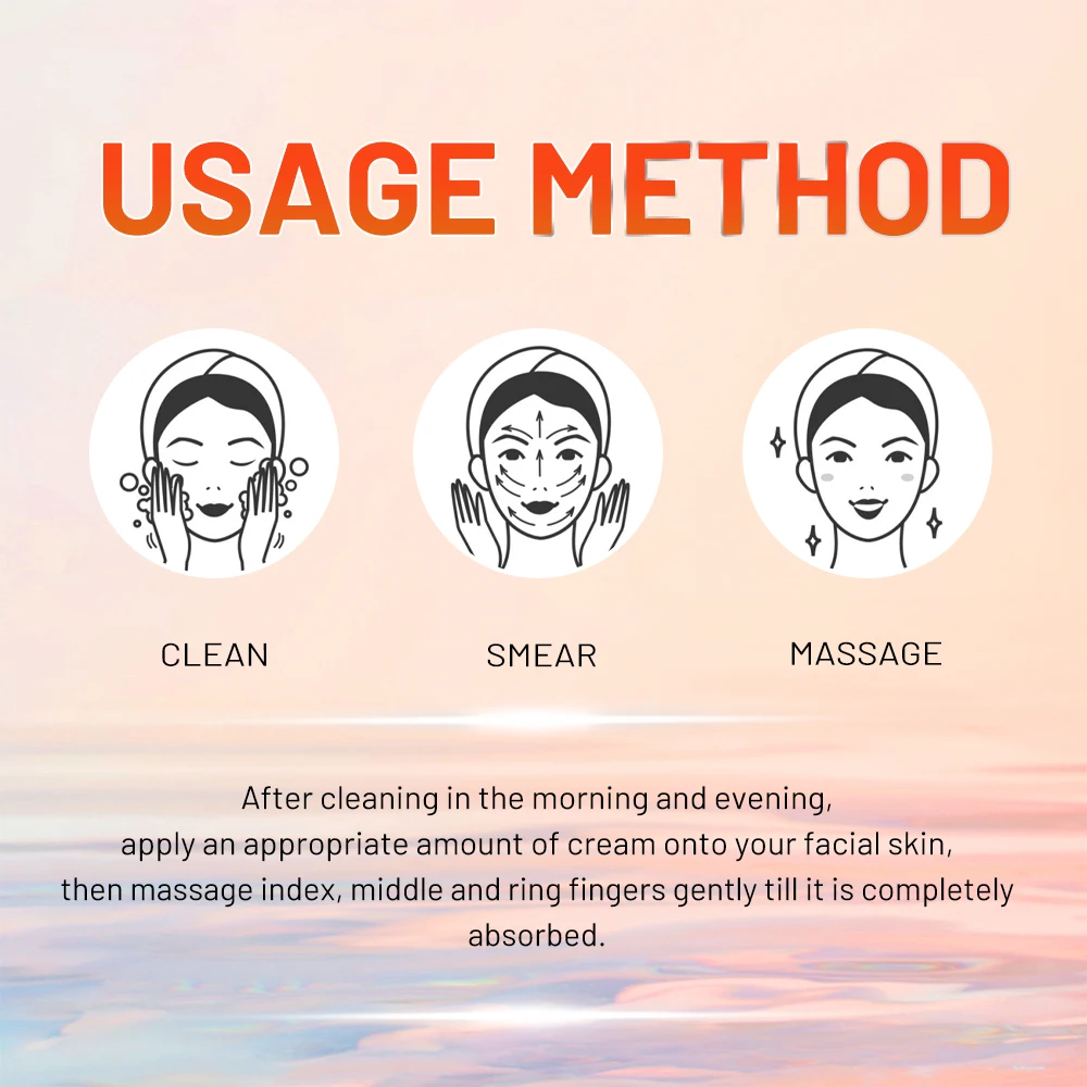 كريم مرطب للوجه ، علاج حب الشباب ، إزالة البقع الداكنة ، تبييض ، بشرة مشرقة ، رفع ، ثبات ، عناية