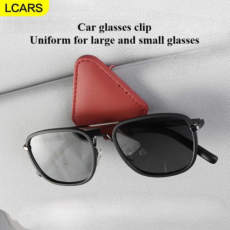 

Lcars-2025 New Car Glasses Clip, Multiple Colors Available, Sunshade Glasses Clip, Universal for Large and Small Glasses