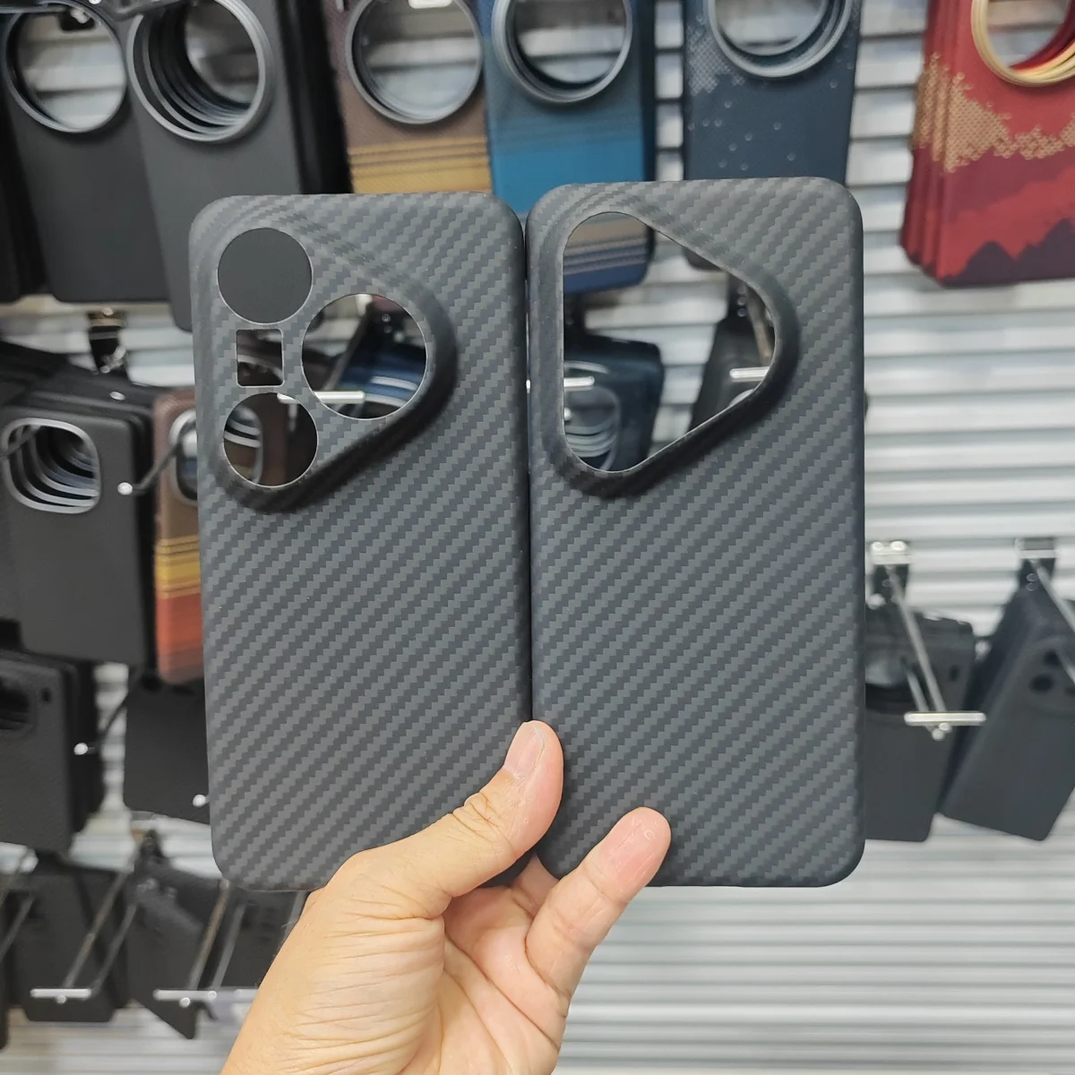 

1500D Real Premium Aramid Carbon Fiber Phone Case For Huawei Pura 80 Ultra 80 Pro Plus+ Ultra-thin Shockproof Shell Back Cover