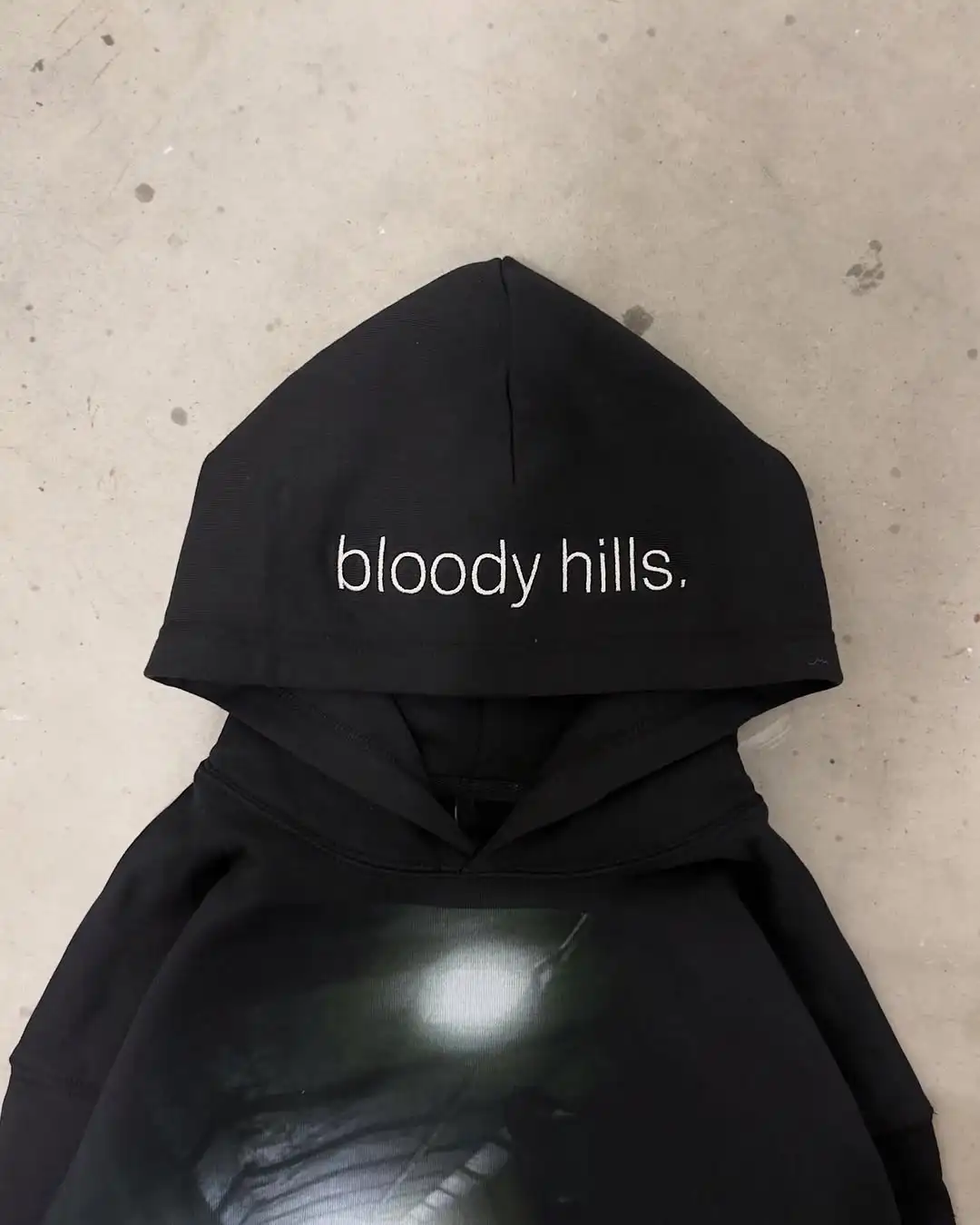 Autumn and winter fashion sportswear luxury brand Bloody Hills hooded mens streetwear Harajuku clothing mens hooded sweatshirt