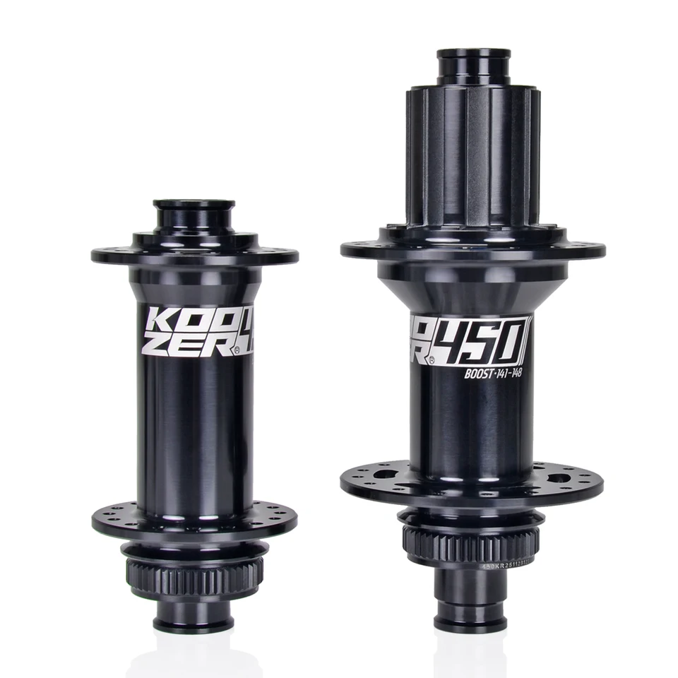 Koozer 450 Boost Center Lock J-bend HG XD MS  8-12s 32 Holes CR-MO Steel Axle 5x141mm 15x110 12x148 E-Bike Parts MTB Bicycle Hub image 17