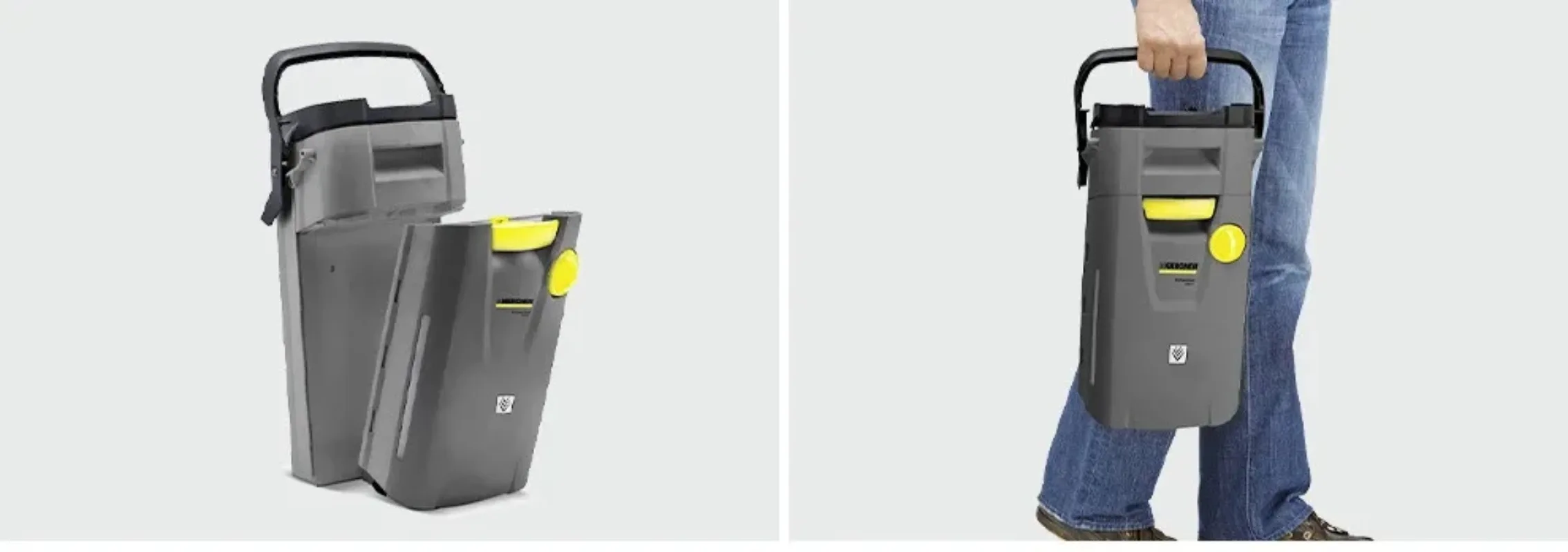 

Washing machine, large area cleaning, commercial property small hand-push washing and towing integrated sweeping machine