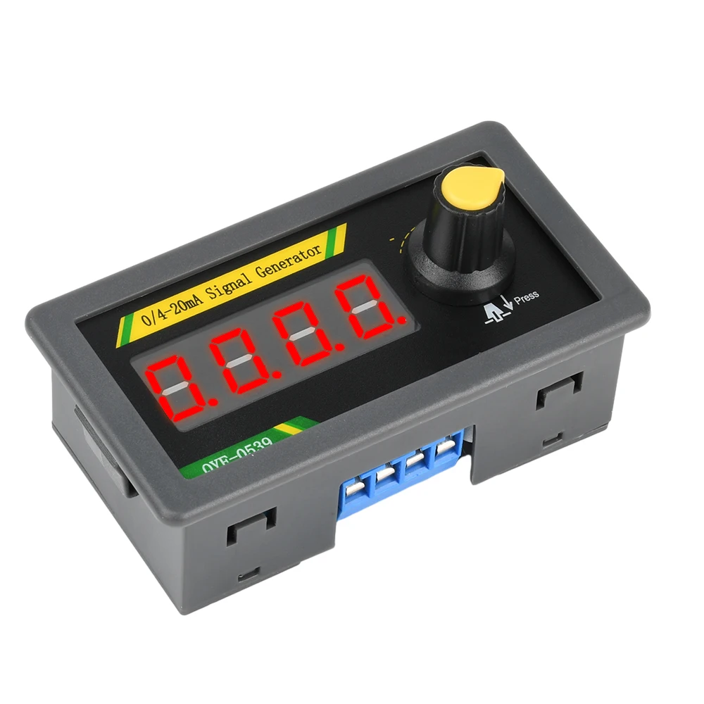 Generatore di segnale analogico con sorgente di corrente con display a LED a 4 cifre 0-20 mA 4-20 mA per debug PLC