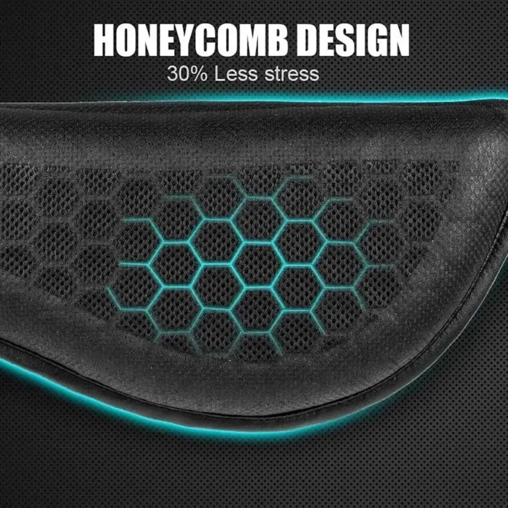 Motorcycle Seat Cushion 3D Honeycomb Anti-slip Motorcycle Gel Seat Cushion Moto Pressure Relief Ride Seat Pad Moto Accessories image 3