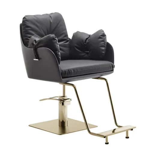 Cadeira giratória do salão de beleza, Chaise Longue Facial Hidráulica, Reclinável, Pedicure Wash, Mobiliário de salão, Shampoo de luxo