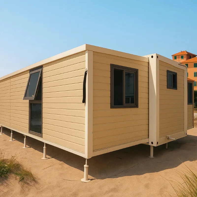 YG Customized Luxury Prefabricated House 20FT Modular Steel Structure Houses Three Bedroom Modern Villa Prefab Home With Kitchen