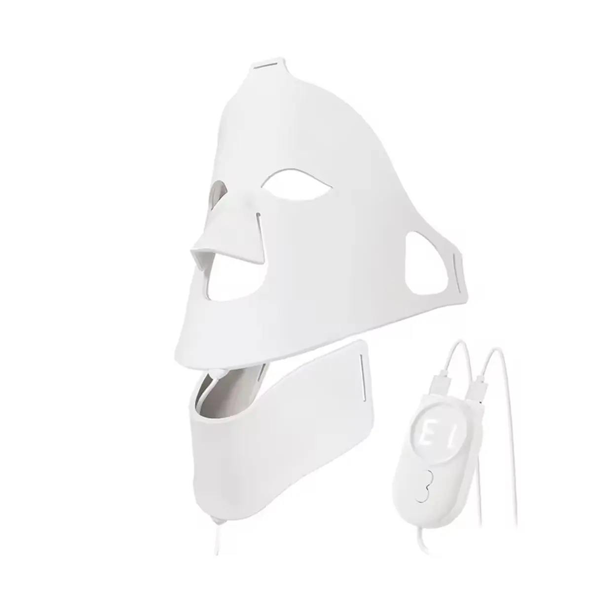 [N84R] Silicone LED Mask 7 Colors Photon Beauty Face Mask Skin Whitening Skin Rejuvenation Mascara Faciales US Plug