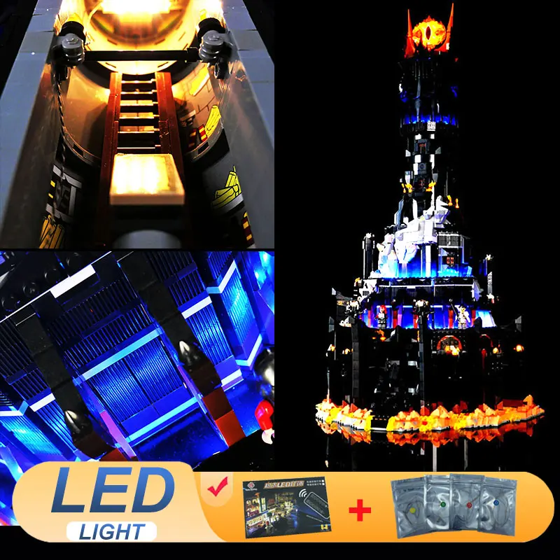 

Комплект светодиодных фонарей для LEGO 10333 «Властелин колец»: лампа Baladu, подарок «сделай сам» (не включает комплекты строительных блоков, наборы моделей)