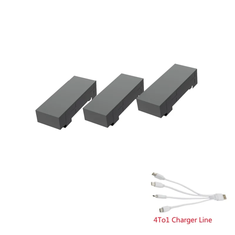 K500 MAX RC Aircraft Airplane Plane Spare Parts 3.7V 500Mah Battery K500 MAX Remote Control Fighter Spare Accessories Propeller