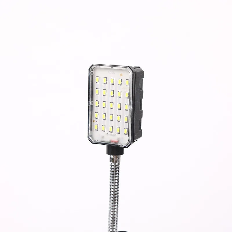 25 Beads 220V LED Machine Tool Work Light Small Numerical Control Lathe Equipment Lighting Strong Table Lamp US Plug