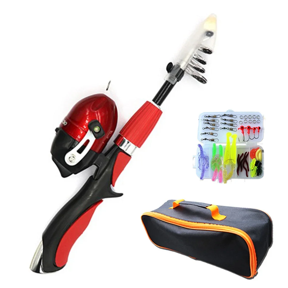 

Fishing Rod Kit for Children Designed for Parent Child Outdoor Activities Lightweight and Easy to Use with Storage Bag