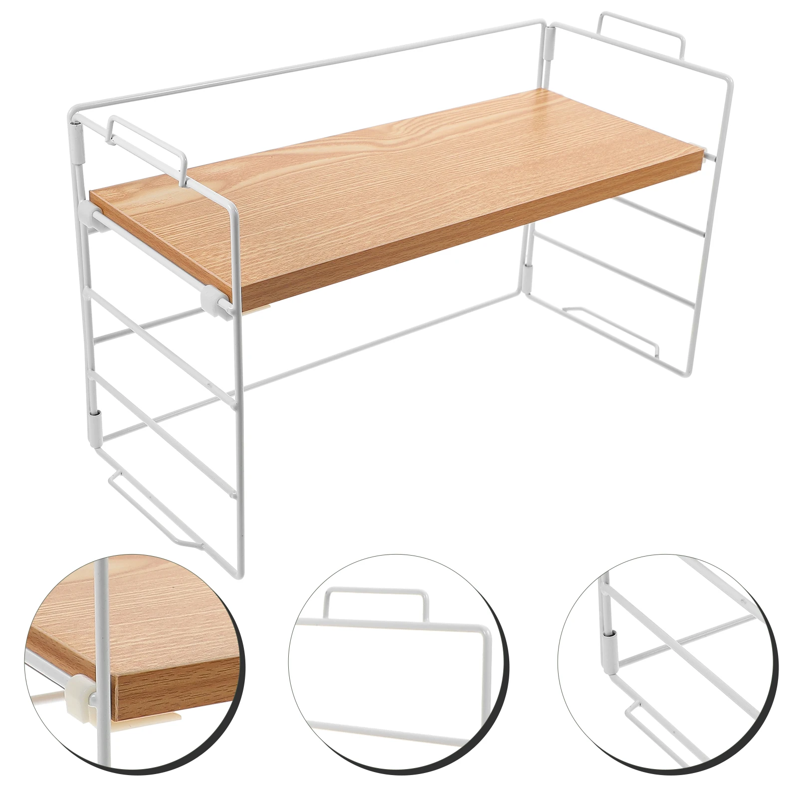 Desktop Rack Countertop Organizer Storage Shelf Coffee Mug Cup Decoration Shelving