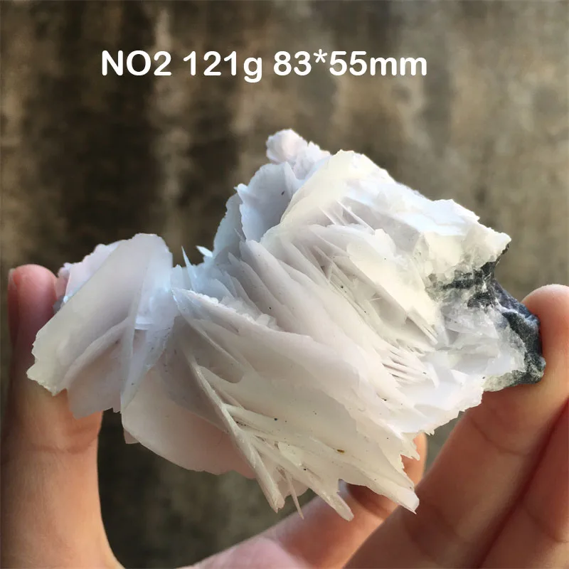 100% Natural White Flake Calcite（Fluorescent Effect Pink ）Specimen Crystal Quartz Cluster Spirit Home Room Decor