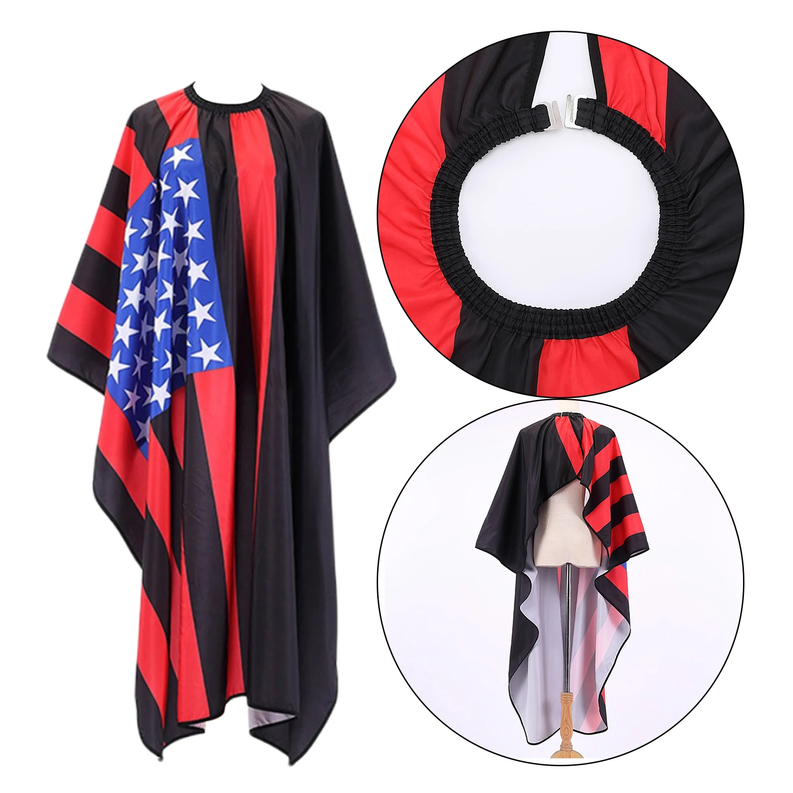 Delantal Barba Penata Rambut Celemek Potongan Rambut Jubah Cukur Celemek Penata Rambut Selendang Aksesoris Profesional