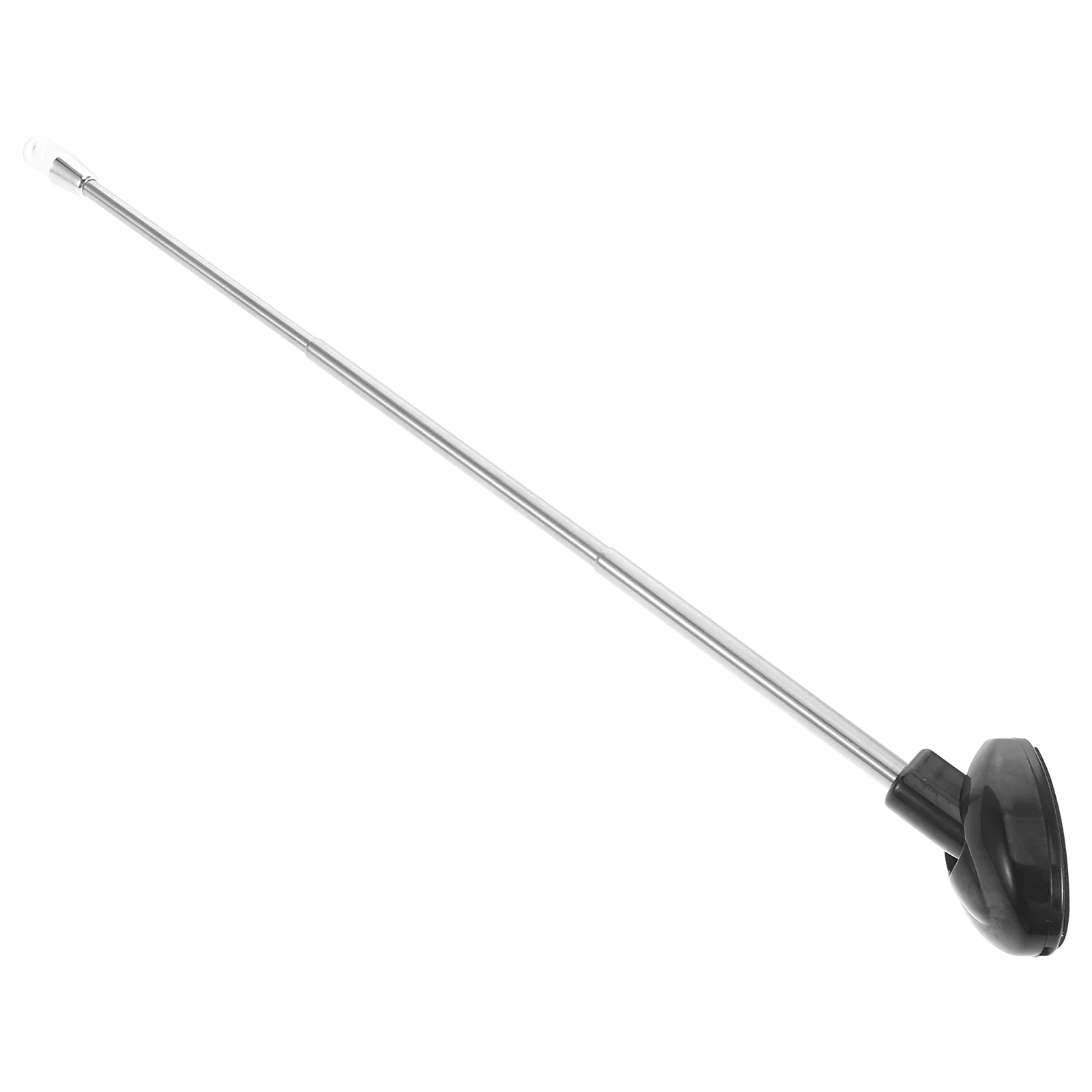 

Car Front Decorative Antenna 3 Section Telescoping Flagpole LED Lights Stainless Steel Balls Vehicle Protector Parking Assist