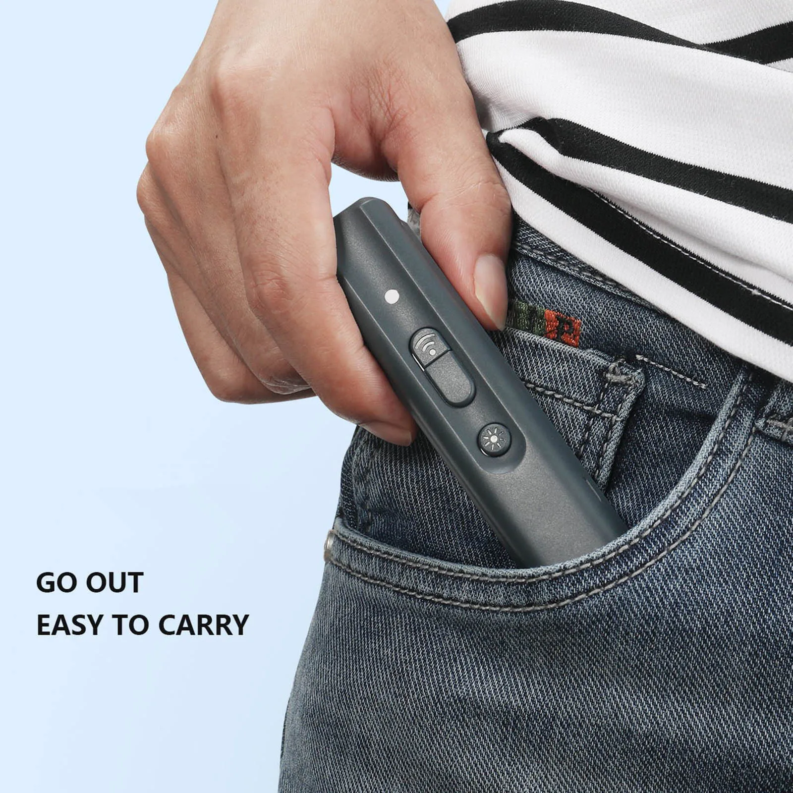 Ultrasonic Dog Repeller USB Rechargeable Dog Drive Device Portable Dog Trainer Anti Barking Device With LED Indicator Lanyard