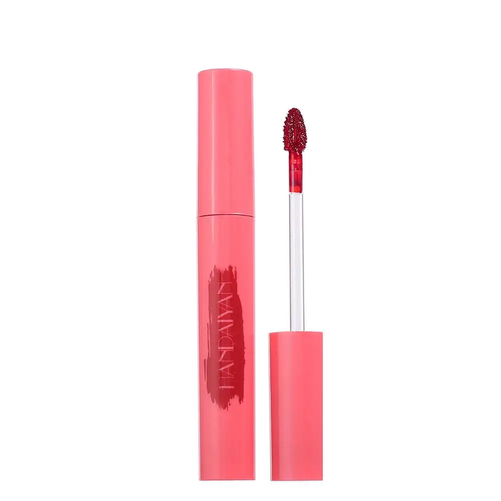 Matte Bruine Schil Van Vloeibare Lippenstift Lippenstift Tattoo Pull Langdurige Cosmetische Traanlippen Waterdichte Lip Getinte Make-Up U1t9