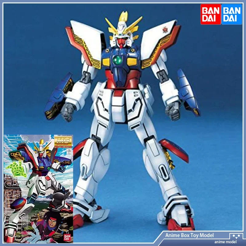 

[In Stock] Bandai MG 1/100 GF13-017NJ Shining Gundam Action Assembly Model