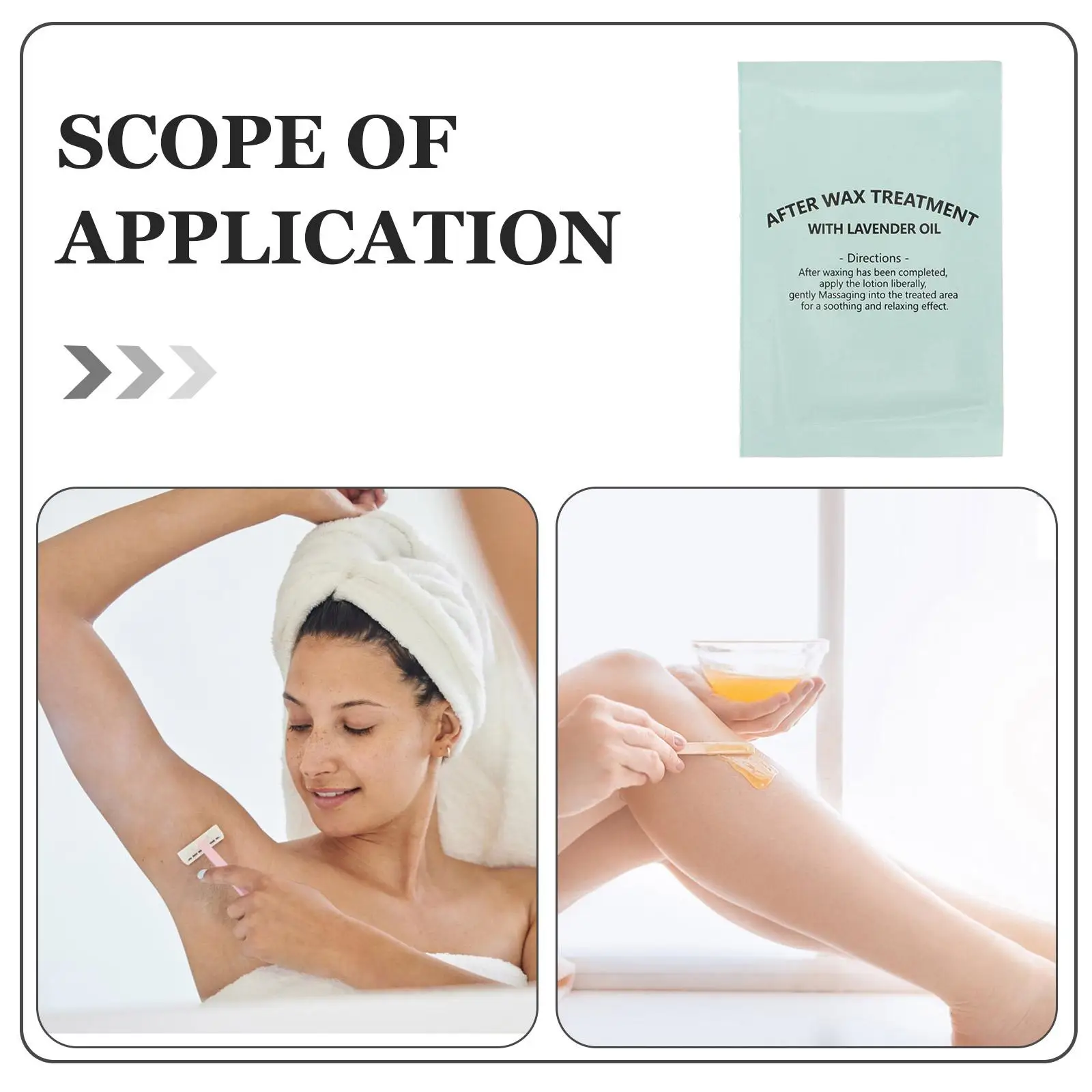 

20 Pcs Cleaning Oil Wipes Post Wax Treatment Effective Grime Removal Gentle Skin Care After Hair Removal Waxing Pad