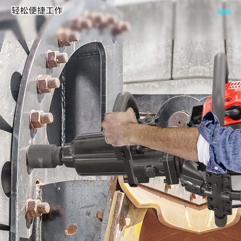 Portable Two-Stroke Impact Wrench Industrial & DIY Grade for Railway Equipment Guide Rail Bolt Fastening