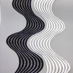 8 Rows Hollow Lace Curvilinear Sewing Lace 10cm Width Fashion lace