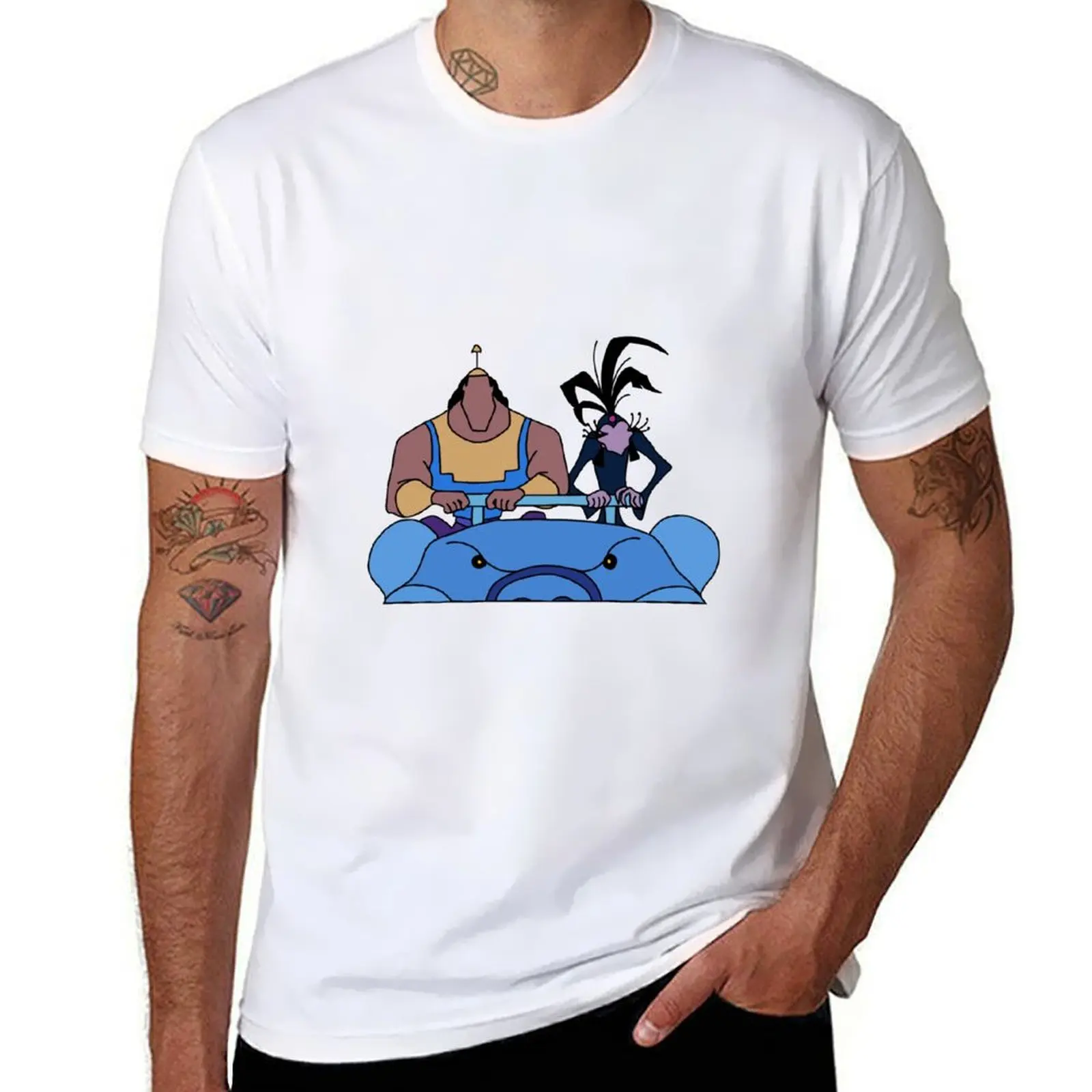 

Kronk and Yzma - Emperor's New Groove T-Shirt graphic t shirts for man man t shirt cotton T-Shirt