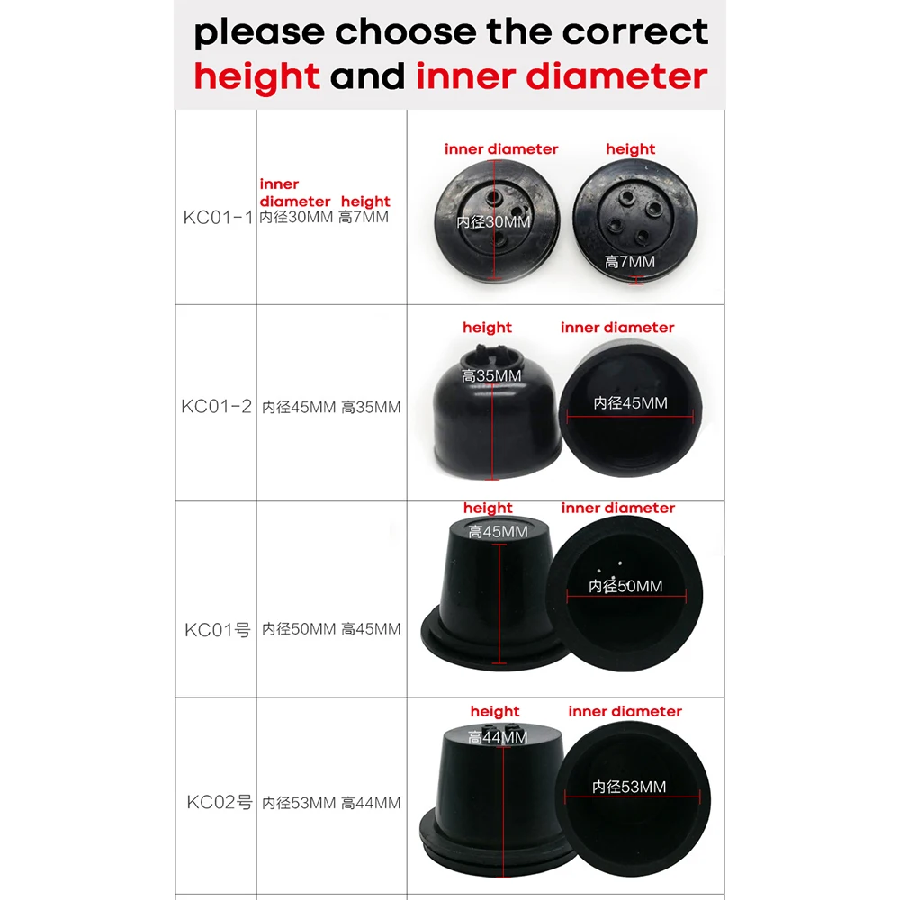 1pcs Car LED Headlight Dust Cover Waterproof HID xenon lamp Rubber Sealant Cap Cover Headlamp H4 H1 H7 H11 H8 9005 9006