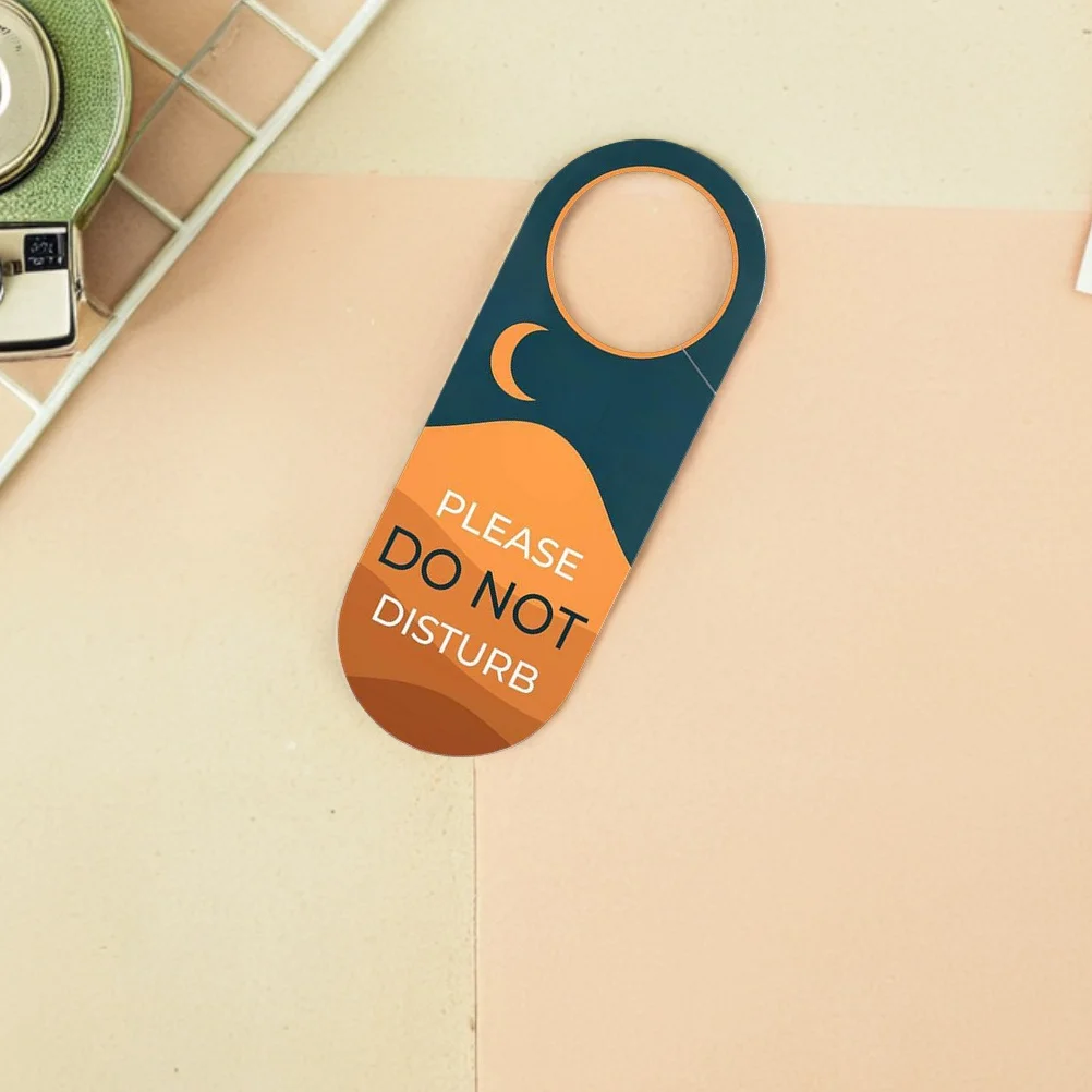 2 قطعة لا تزعج علامة على الوجهين مقبض الباب شماعات لغرفة الفندق مكتب غرفة نوم ترحيب يرجى طرق الخصوصية متعددة الوظائف #3