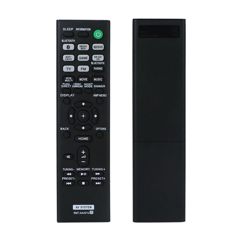 Nuevo controlador RMT-AA401U para Sony AV receptor multicanal STR-DH590 Control remoto RMT-AA401U Fernbedienung