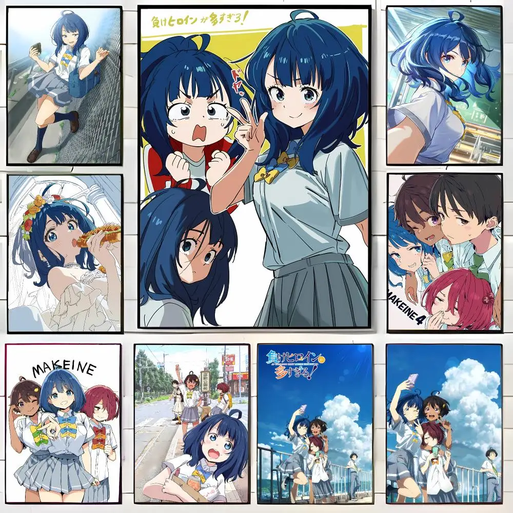 Romantic Comedy Anime M-Makeine Too Many Losing Heroines Poster Wall Art Print Decorative Mural Home Decor Gift Unframed