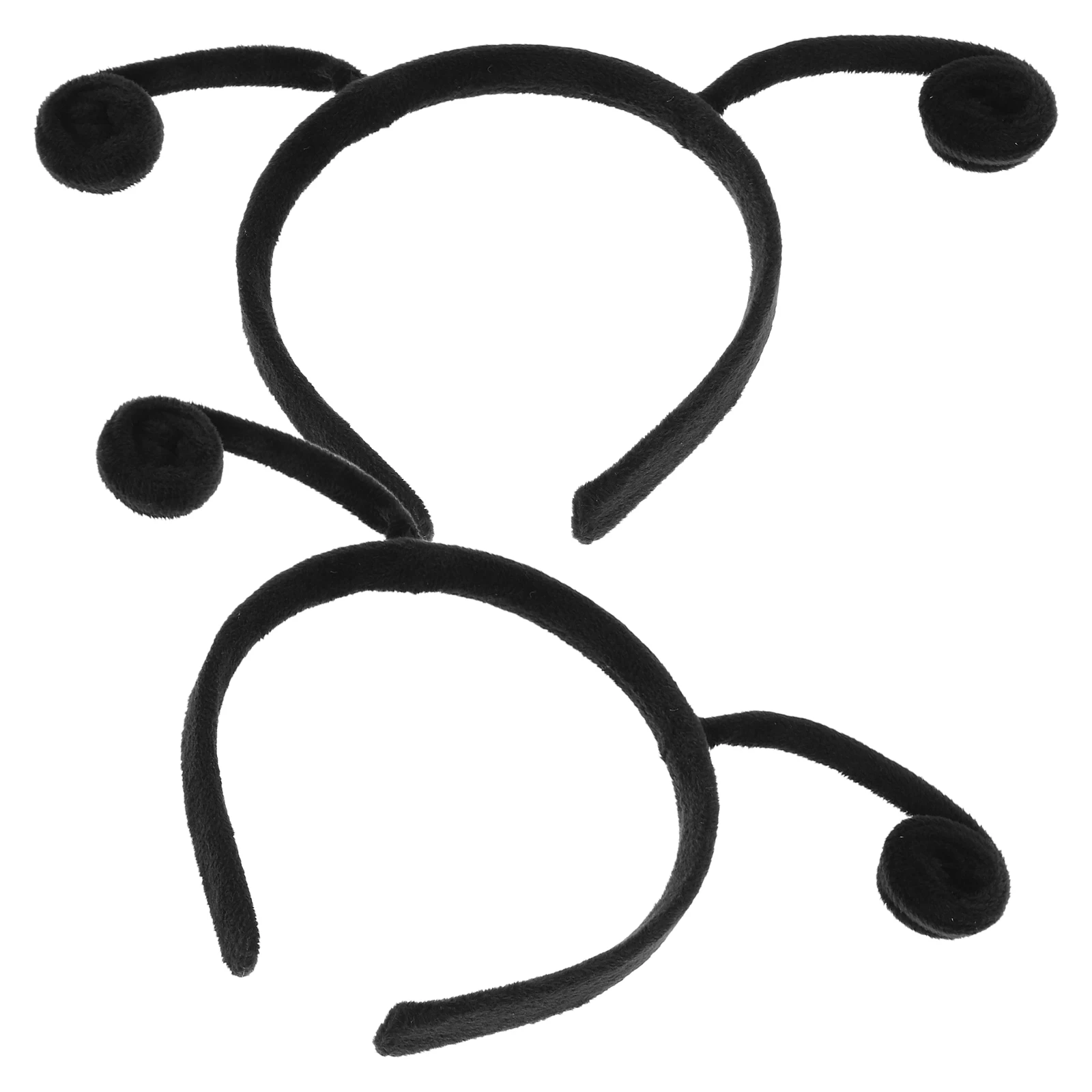 

2pcs Antenna Headband Kids Adults Cosplay Halloween Party Decorations Comfortable Lightweight Women Headbands Bee Balloon Hat
