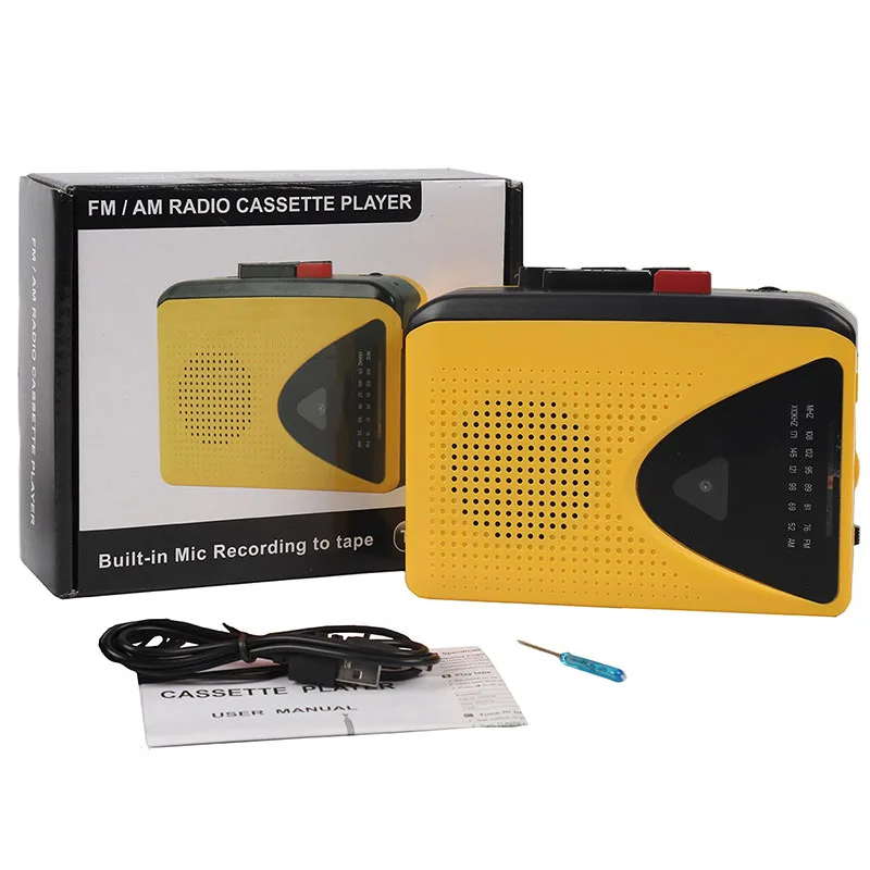 009B مشغل كاسيت ستيريو راديو FM/AM مع مكبر صوت خارجي
