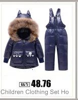 2026 Fashion Winter Duck Down Jacket for Big Boy Children Wear Parka Garments Clothes Thickened Hooded Feather Coat Clothing 6-1