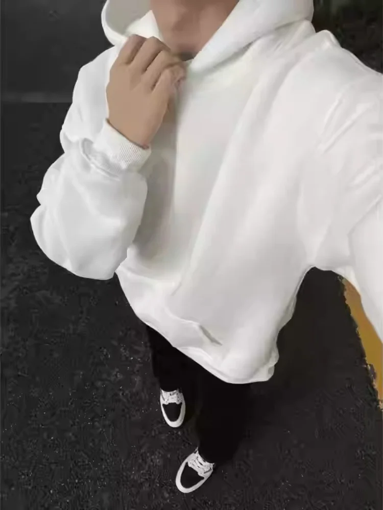 

Утепленная флисовая толстовка мужская зимняя повседневная хлопковая толстовка Cleanfit Jaet, плотная износостойкая толстовка с капюшоном