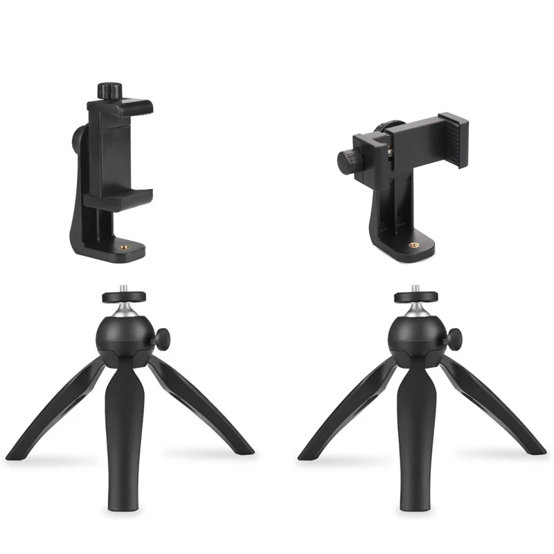 ترايبود جبل العالمي 360 درجة مشبك الهاتف المحمول آيفون 17 برو ماكس/17 برو/17 القياسية 1/4 بوصة جبل ثقوب المسمار محول #4