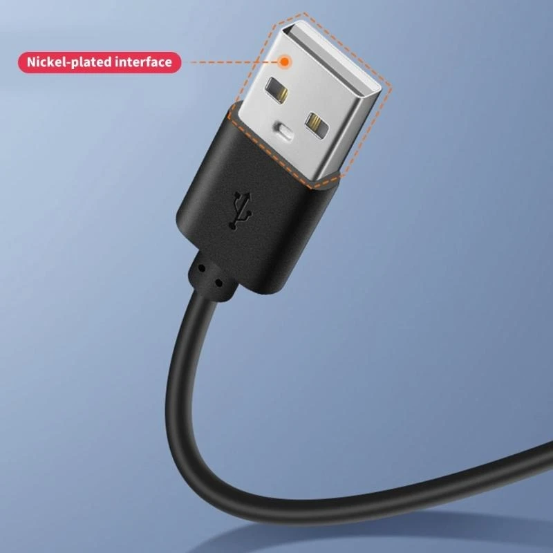 وحدة تحكم USB سرعة وحدة التحكم الإلكترونية 3 سرعات قابلة للتعديل قابلة للتعديل كبل تنظيم سرعة مروحة للمكتب HX5E