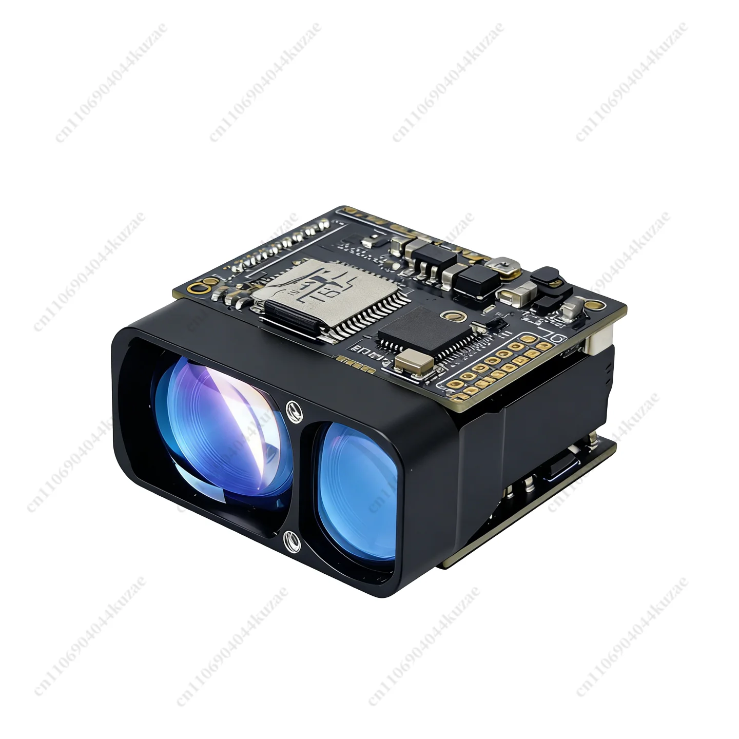 2000m High Precision TOF Distance Sensor Module, Anti-Glare Outdoor Rangefinder TTL Serial for Secondary Development