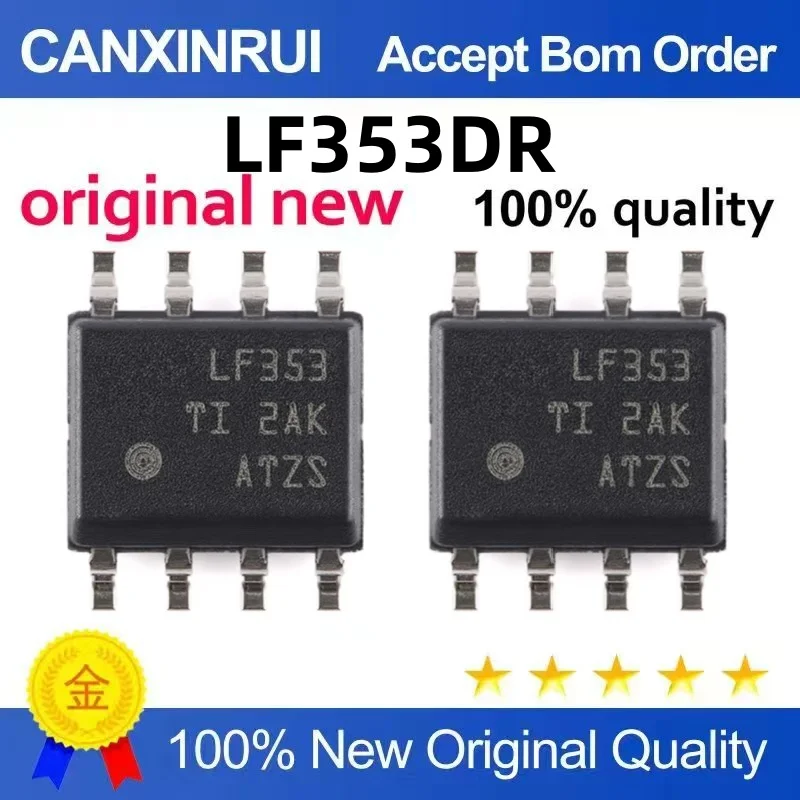 (10-300piezas)The new spot LF353DR LF353 SOP-8 is on sale from one and will be released immediately