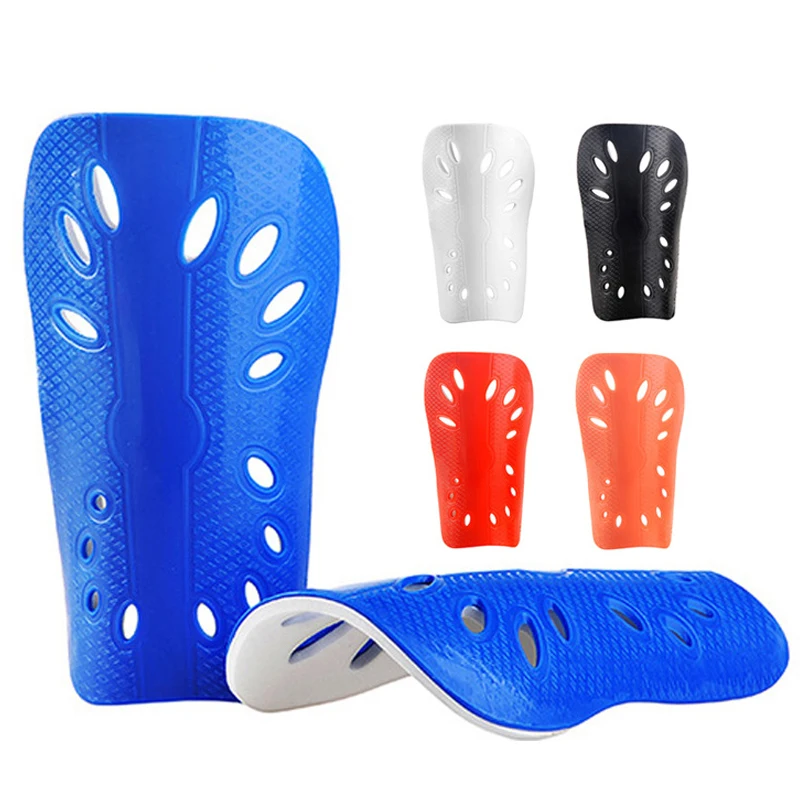 1 Pair Adults Kids Soccer Shin Guards Pads Football Leg Shinguards Breathable Soft Support Sock Sports Protection Gear