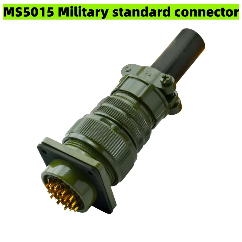 22SL threaded connector ML5015 American standard connector aviation plug socket 14P 22-19P/22-19S bent plug 3106A 3108A 3102A