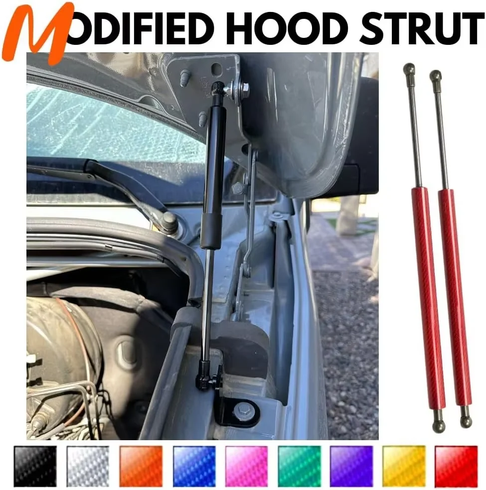Front Hood Struts for Mercedes-Benz Sprinter (907/910) VS30 2018-2023 Shock Lift Supports Bonnet Gas Dampers Springs No-Drill