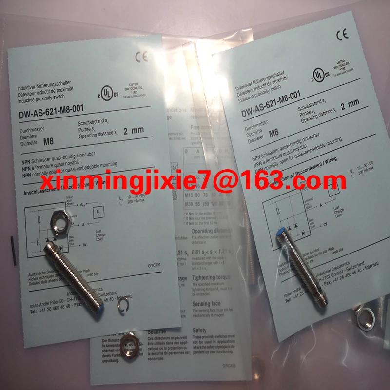 sensor DW-AS-513-M8-002  DW-AS-621-M8-193 DW-AS-621-M8-129 DW-AS-621-M8-124 DW-AS-603-065-129  proximity switch