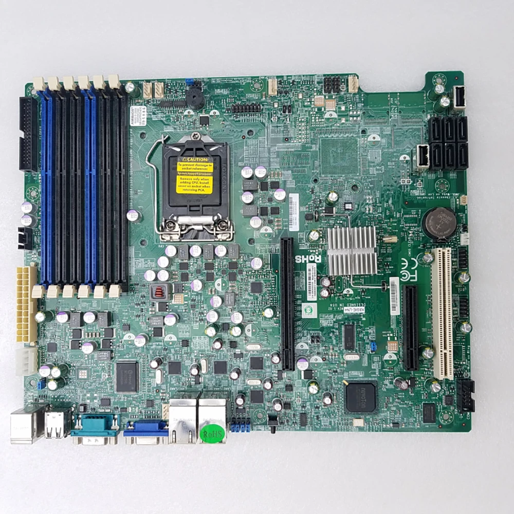 X8SIE-LN4 LGA1156 DDR3 X3400 / L3400 Series i3 100% Tested Fast Ship Perfect Work