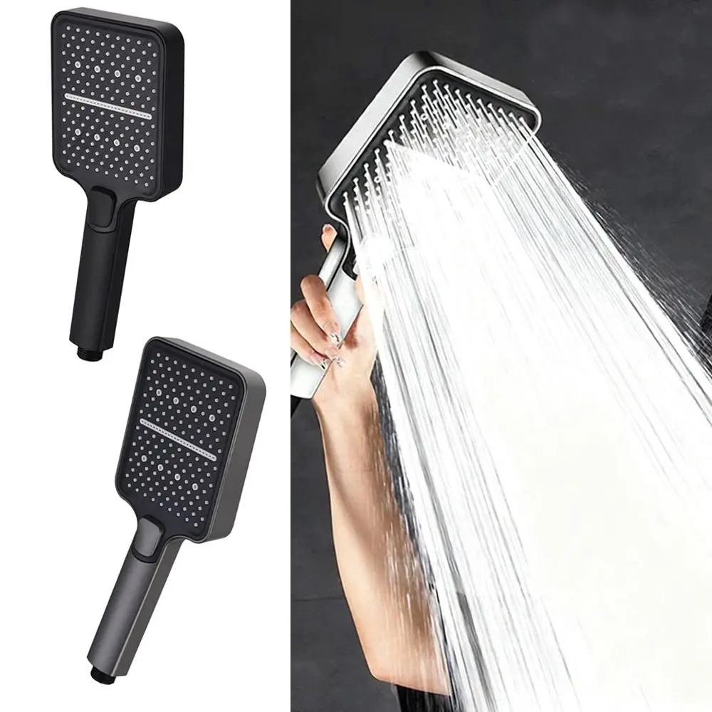 

Plastic High Pressure Shower Head 3 Mode Adjustable Large Flow Handheld Shower Head Easy Install Water Saving Shower Sprayer