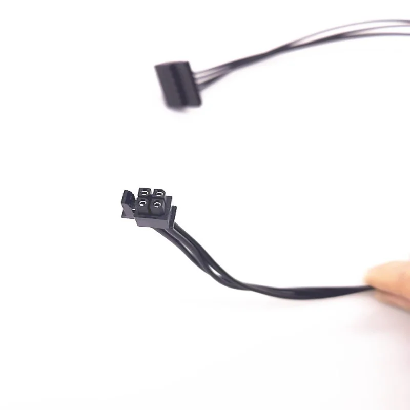 Kabel catu daya adaptor Hard Disk, Motherboard kecil 4pin ke Sata Mini 4p ke SATA