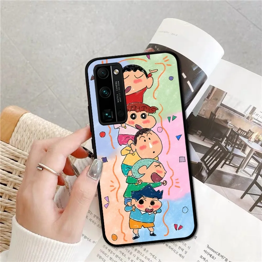 C-Crayon S-Shin-chan Phone Case For Huawei Honor 10 lite 9 20 7A 9X 30 50 60 70 pro plus Soft Silicone Cover