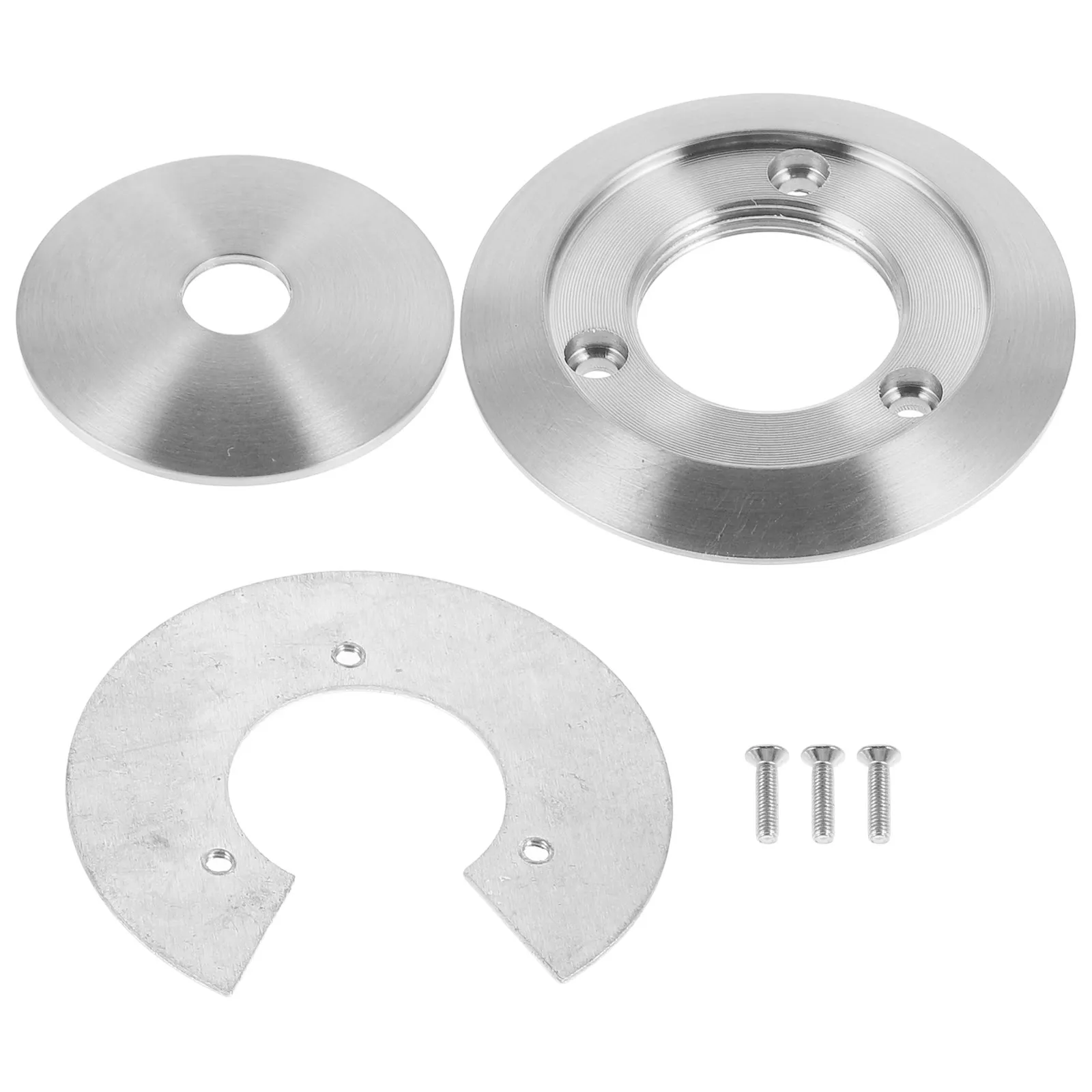 1Set Premium Aluminum Shade Mounting Ring for Glass Lamp Covers Quick-Install Anti-Drop Fixing Ring Compatible with Most